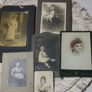 Vintage Sepia-Toned Photographs Collection